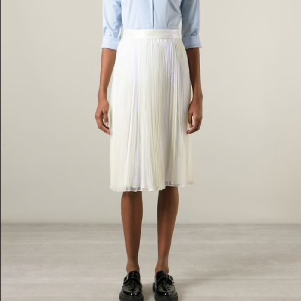 Marc by Marc Jacobs iridescent pleated skirt